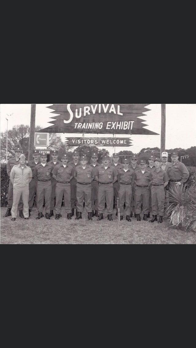 Ron Smith's Navy survival training unit